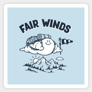 FAIR WINDS Sticker